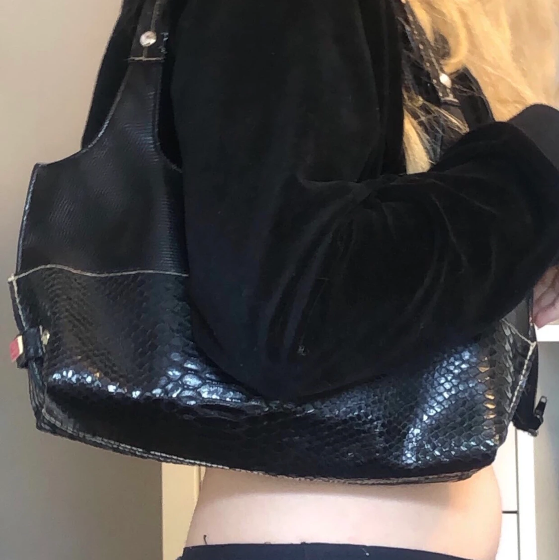 Vintage axelväska - 90