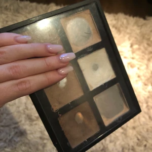 Måttlig använd Anastasia cream contour - En fantastiskt cream Contour sett. Färgerna bladar galet bra min absoluta go to! Säljer denna för jag köpt en ny. Eftersom de mörkare färgerna är kvar säljer jag denna då den fortfarande kan komma till användning. Köpte denna för 5 månader sedan för 600kr