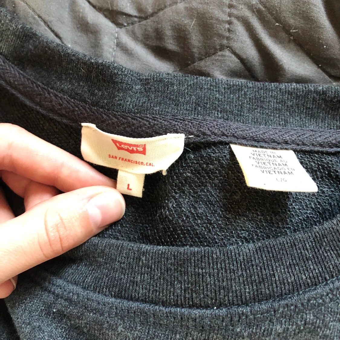 Grå sweatshirt från Levi’s - 91