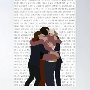 One direction poster - En 1D poster med texten till History i bakgrunden. Säljer pga råkade köpa en för mycket. Priset är 150kr+frakt, kan även mötas upp. ( pris kan diskuteras)