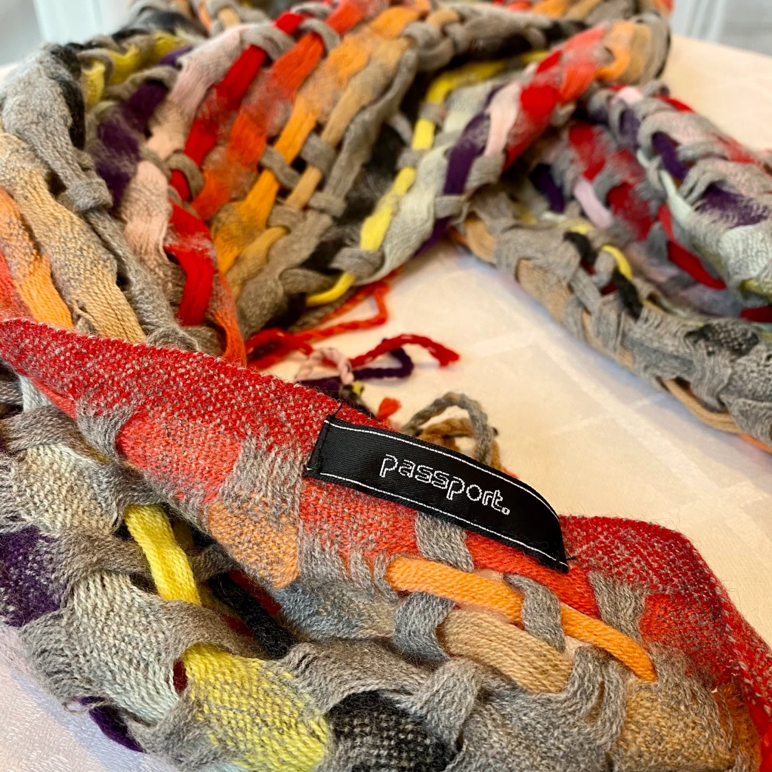 Halsduk multifärgad - 90