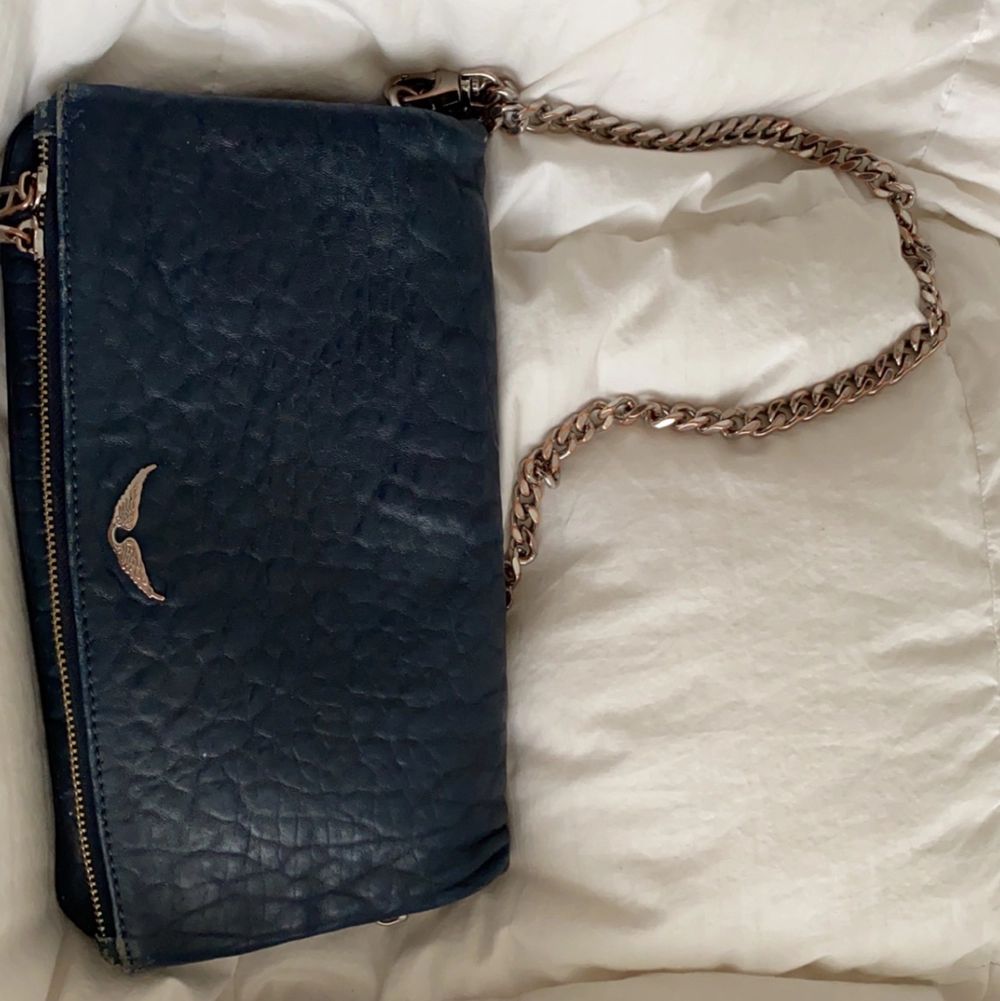 Zadig väska marinblå | Plick Second Hand