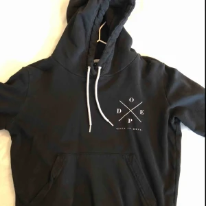  - Hoodie från dope (köpt på Ridestore). Tror modellen heter 2x up copain och är en kortare modell. Trycket är ganska sprucket