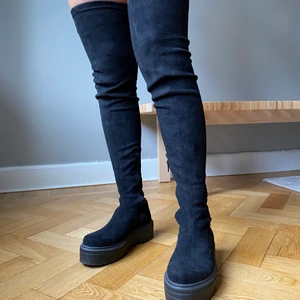 Thigh high boots - Faux suede