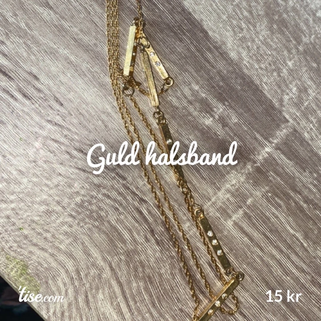 Guld halsband