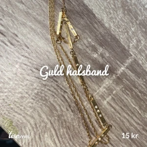 Guld halsband - Såå fint guldhalsband 