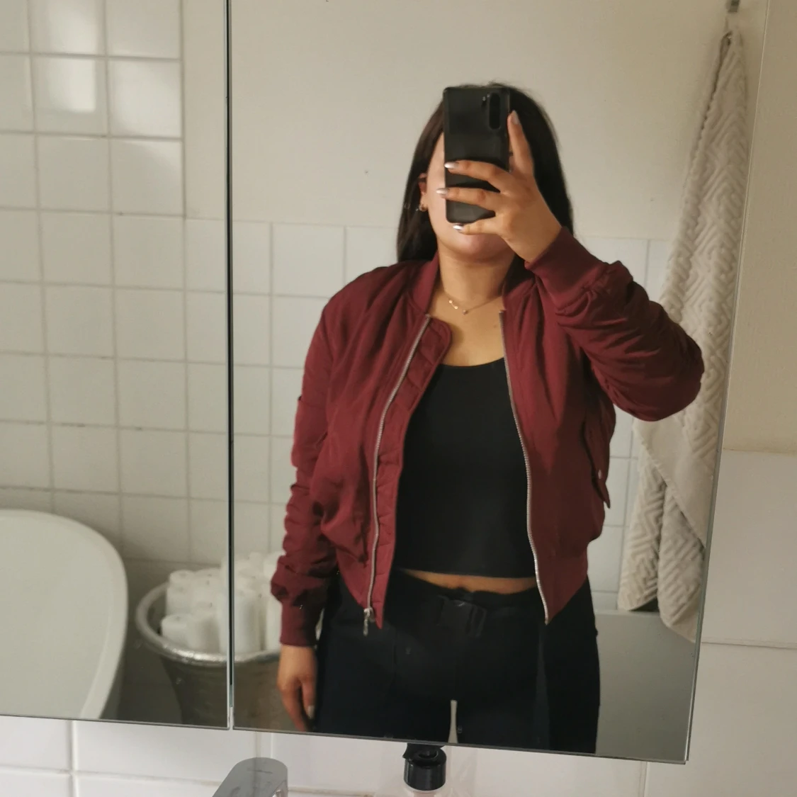 Oversized Bomberjacka stl 36 - 90