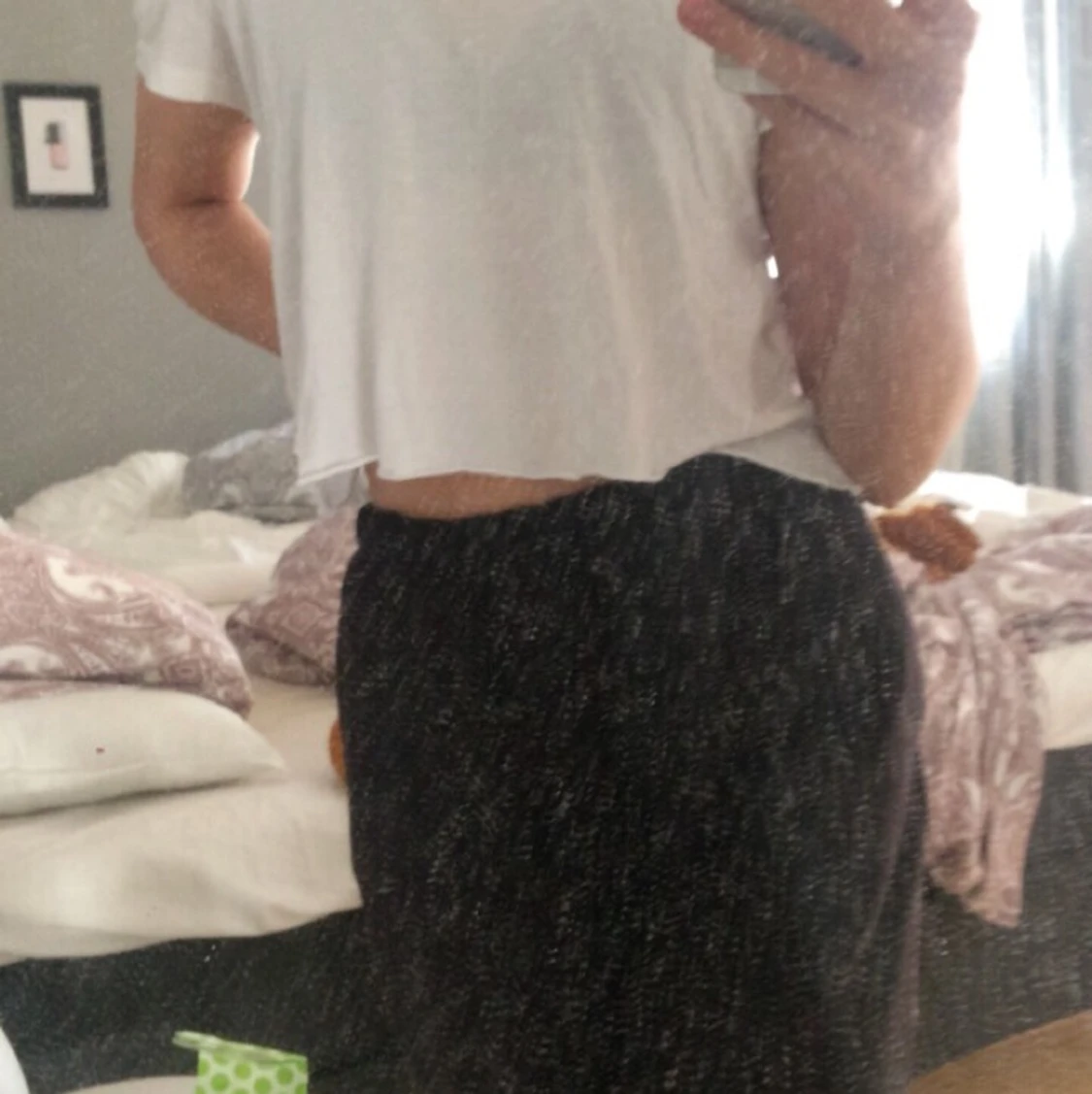 Kroppad t-shirt, Storlek S ( från Cubus ) 