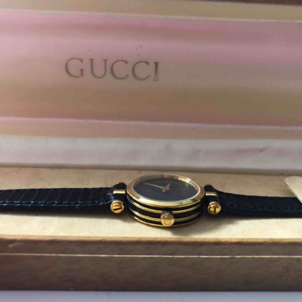 Vintage Gucci Klocka Fullt Fungerande Plick Second Hand