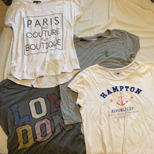 T-shirt - Tre olika t-shirts i lite olika storlekar, men alla t-shirts passar mig som brukar ha s/m (den med kaktusen finns inte kvar). Det är bara skriva å fråga om du undrar något 💞 50kr/st + frakt 📦 