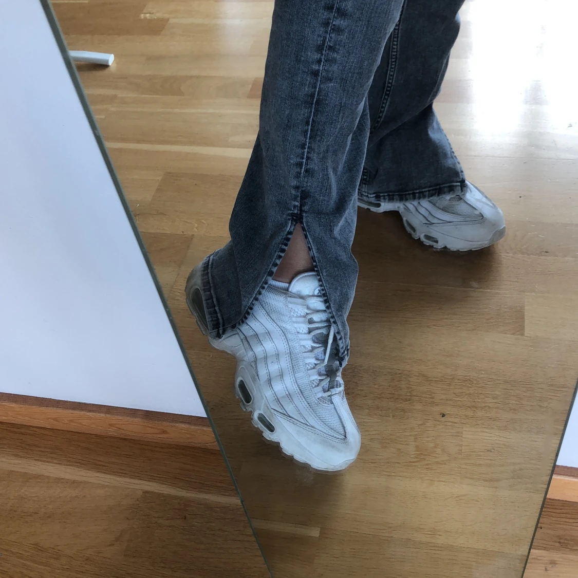 jeans med slits från Zara strl 36 - 91