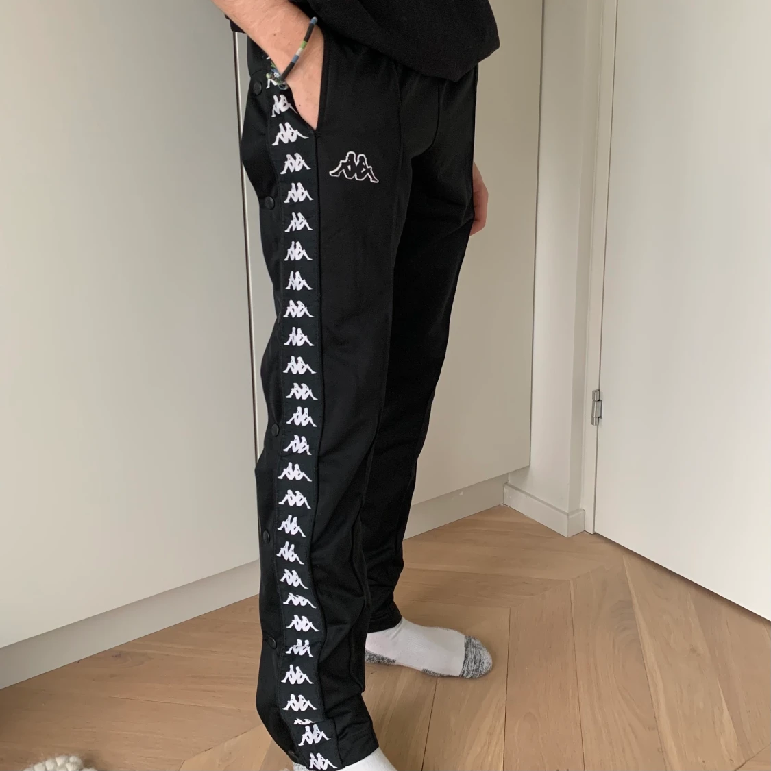 Svarta KAPPA tracksuit byxor 