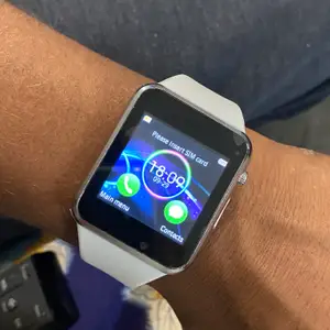 Brand New! Generation 6 Smartwatch comes with Charger and User Manual. Does require SIM card, this Watch has a lot of great features! Access your Facebook, Twitter, Notifications, even has a camera where you can take a picture directly on your watch! 