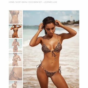 Bikini överdel från Meloonpro - Helt ny leopard bikinitopp med prislapp kvar. Säljs då den är för liten för mig. Passar för någon med storlek M eller L. Kan mötas upp i Västerås, annars tillkommer en fraktkostnad! 