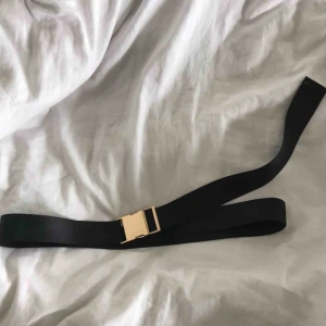  - Skärp som knäpps med guldklämma