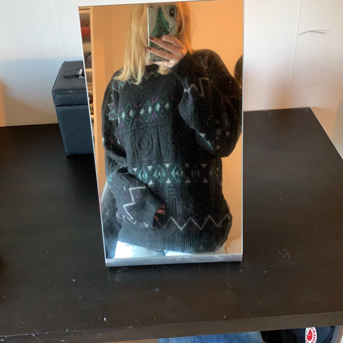 Tjock tröja storlek L - 90