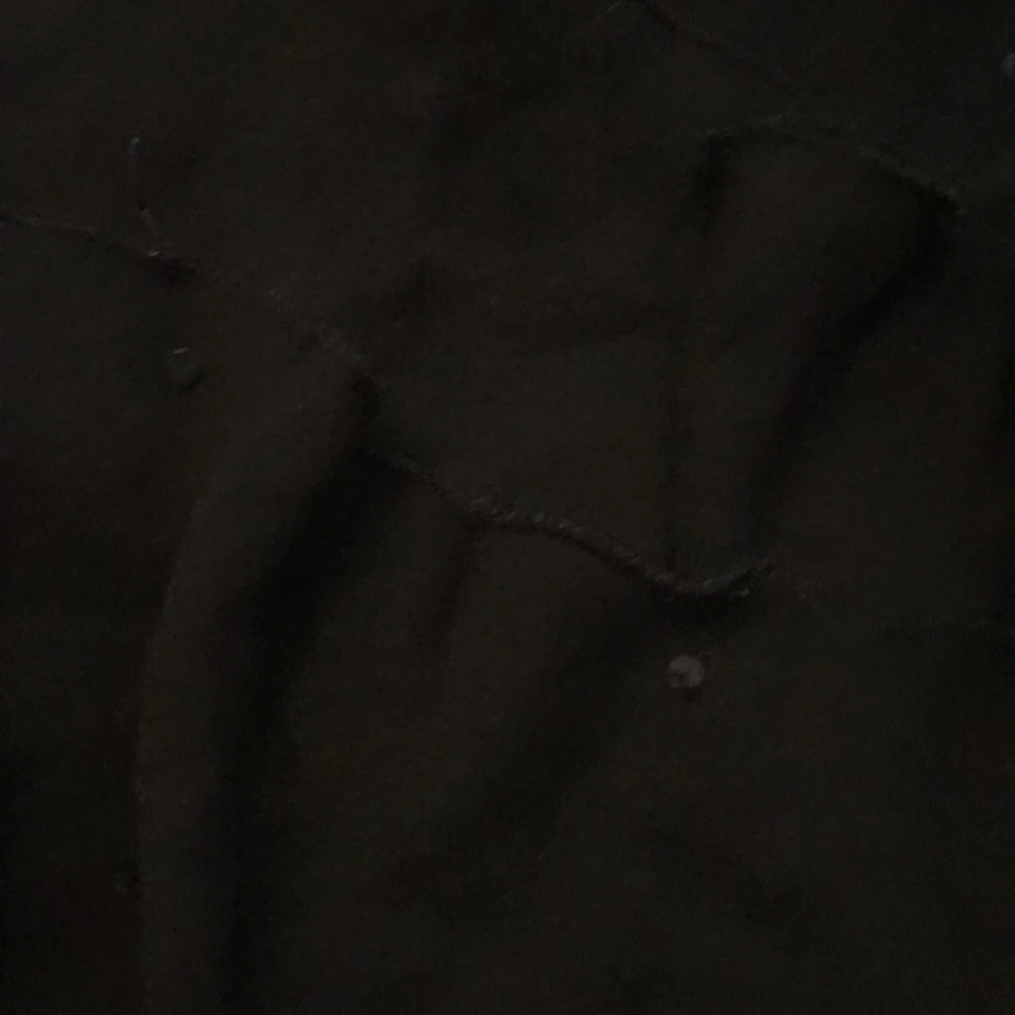 Svart linne med paljetter strl 146/152 - 91