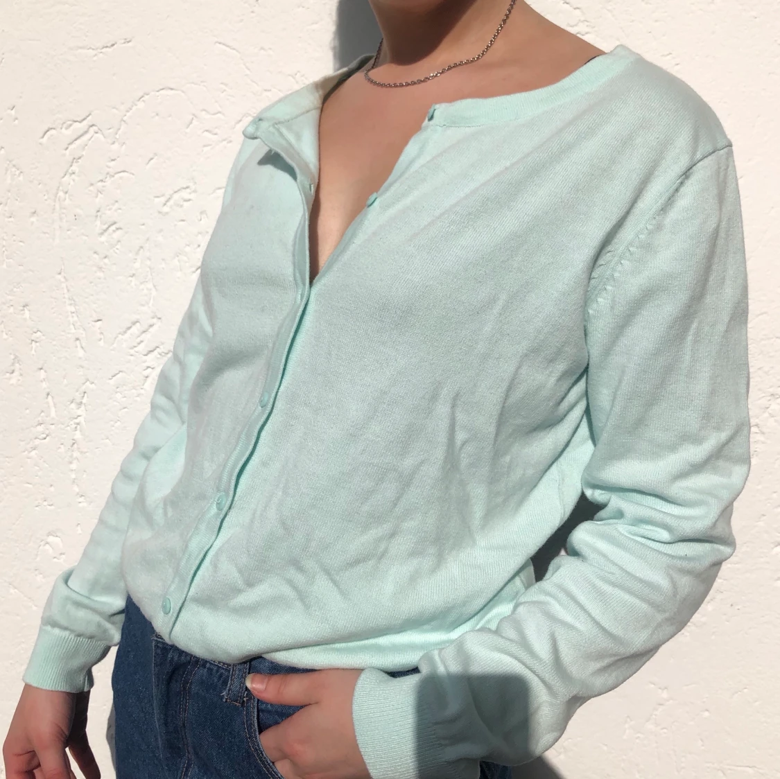 Mintgrön kofta - 90