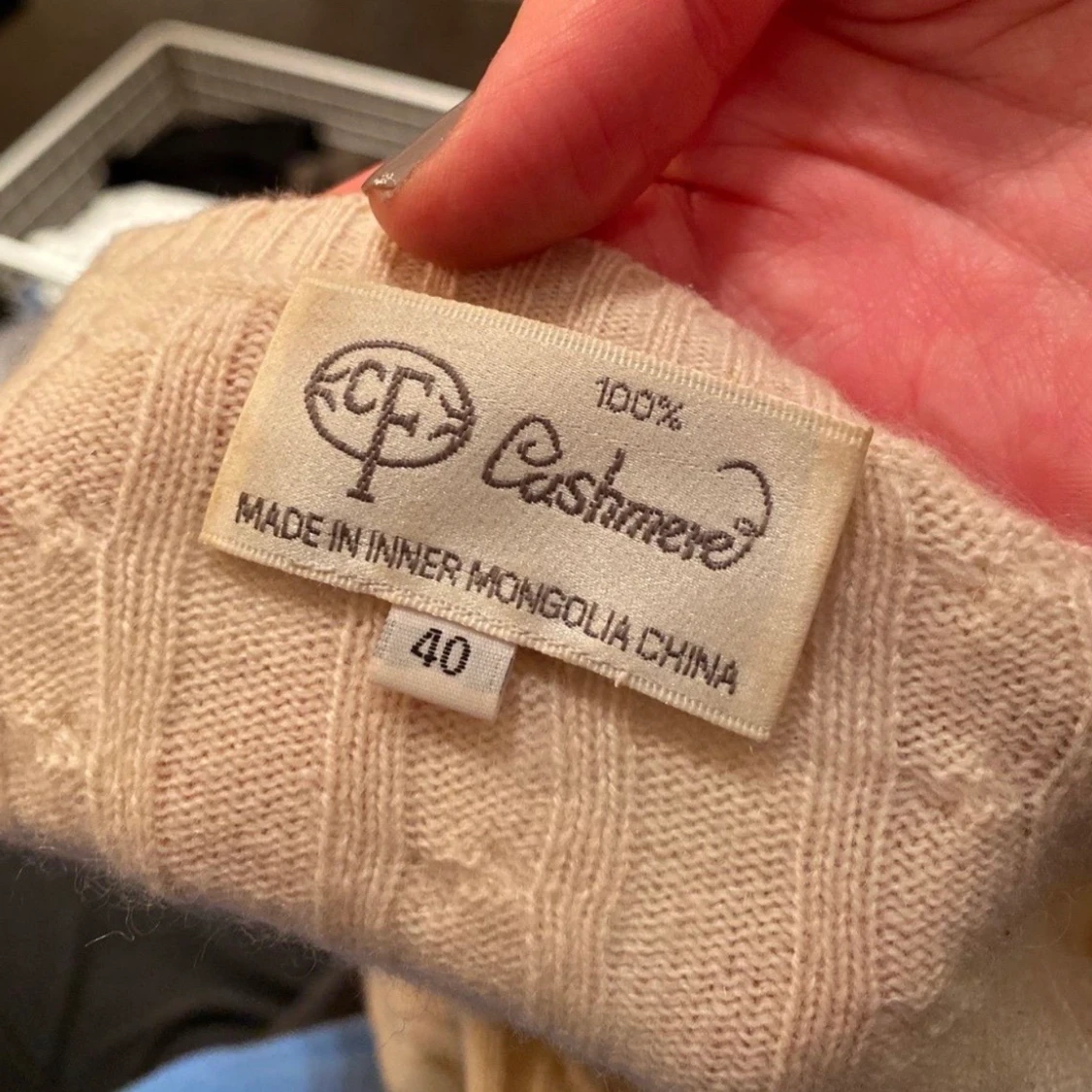 Cashmere tröja - 91