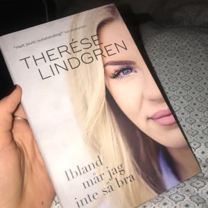 Therese Lindgren, ibland mår jag inte så bra. - Therése Lindgrens första bok. ”Ibland mår jag inte så bra”. I bra skick.