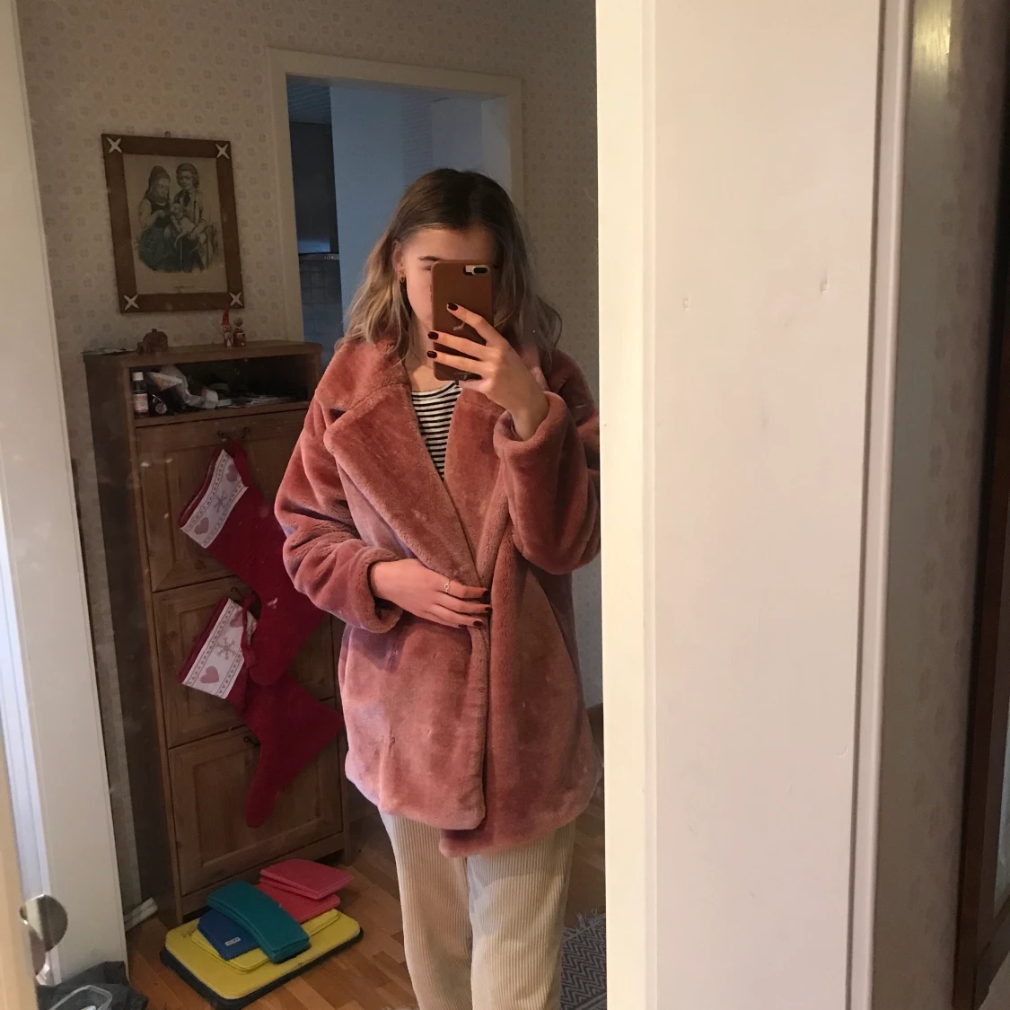 Rosa jacka från Monki