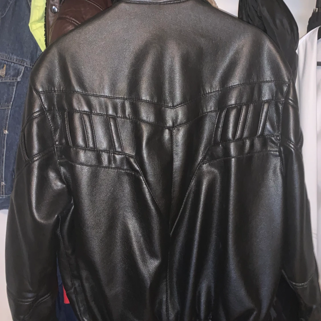 Vintage Skinnjacka OVERSIZED  - 91