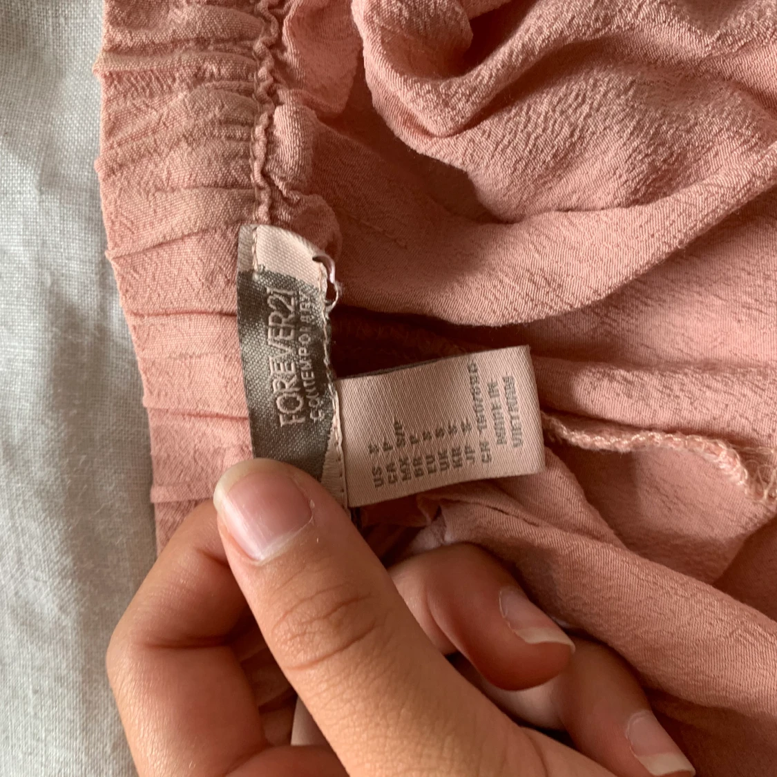 fin rosa blus tröja - 90