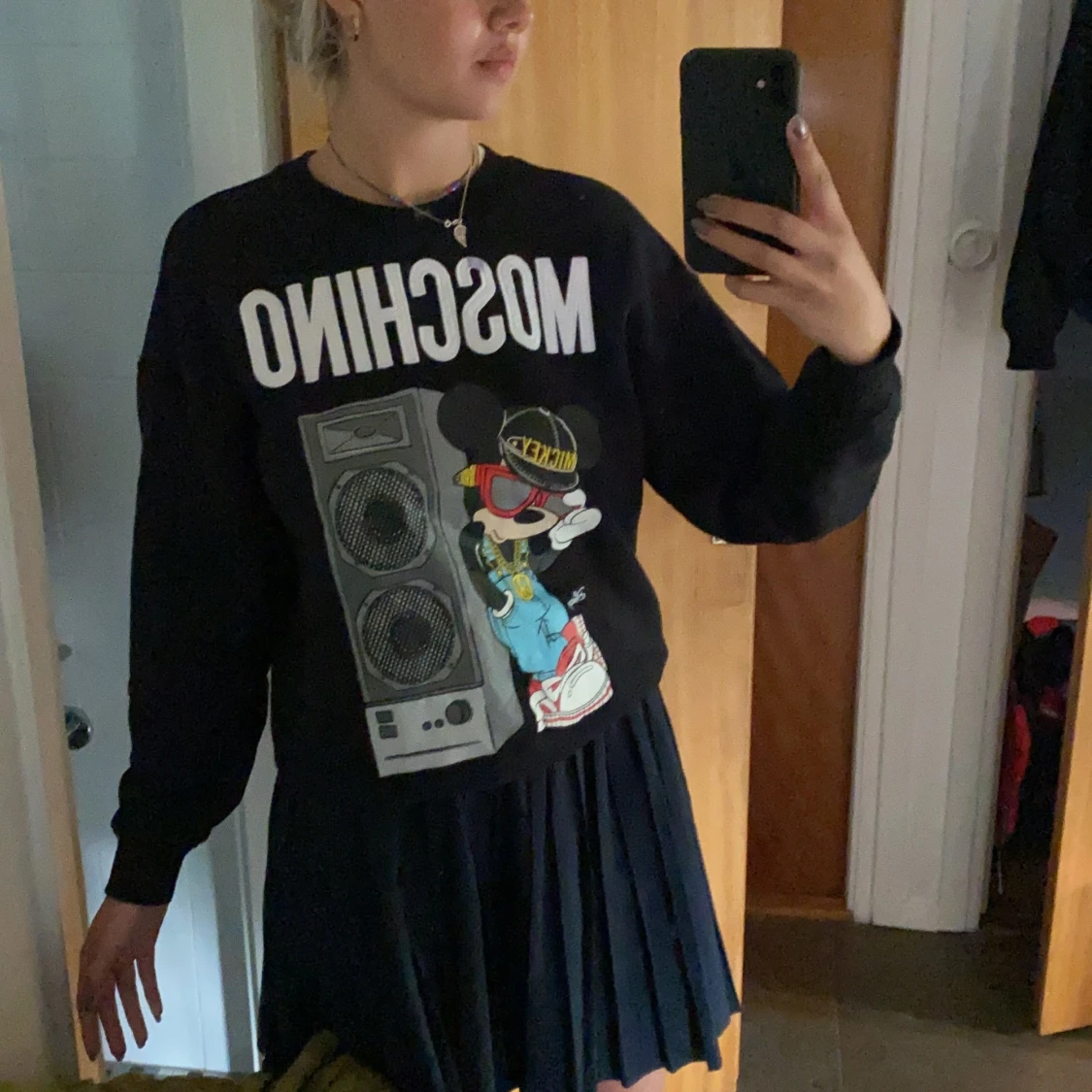 Moschino c HM tröja med tryck - 90