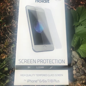 Glasskydd iPhone 6/7/8 PLUS - Helt nytt glasskydd för iPhone 6/7/8 Plus. Säljer då jag bytt modell. Frakt tillkommer 🤗