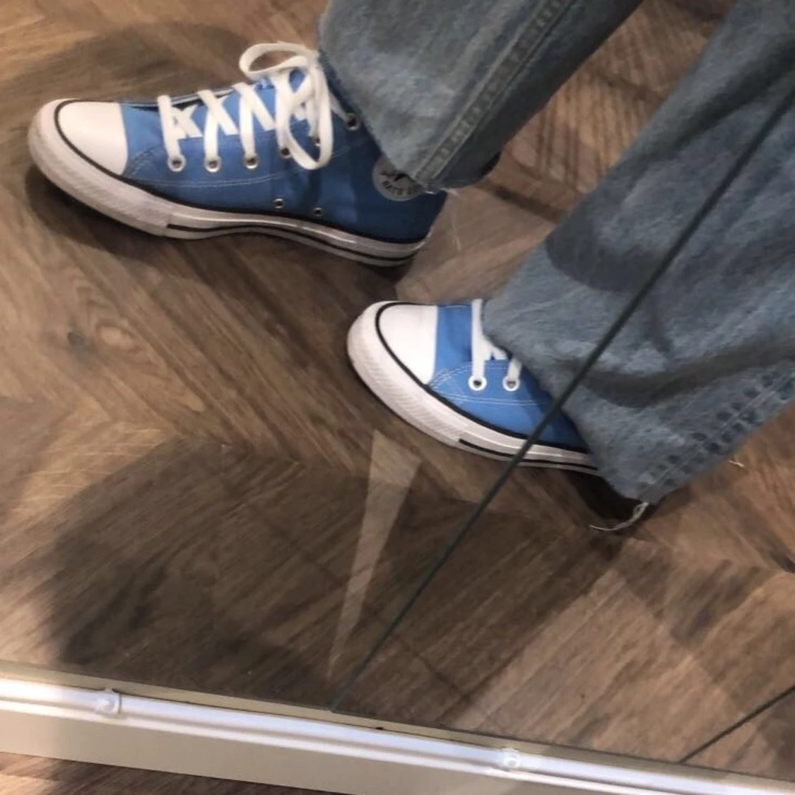 Blå Converse skor - 90