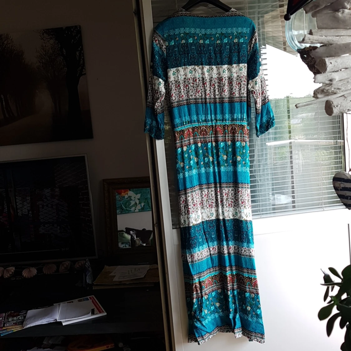 Bohemisk klänning stl.XL - 90