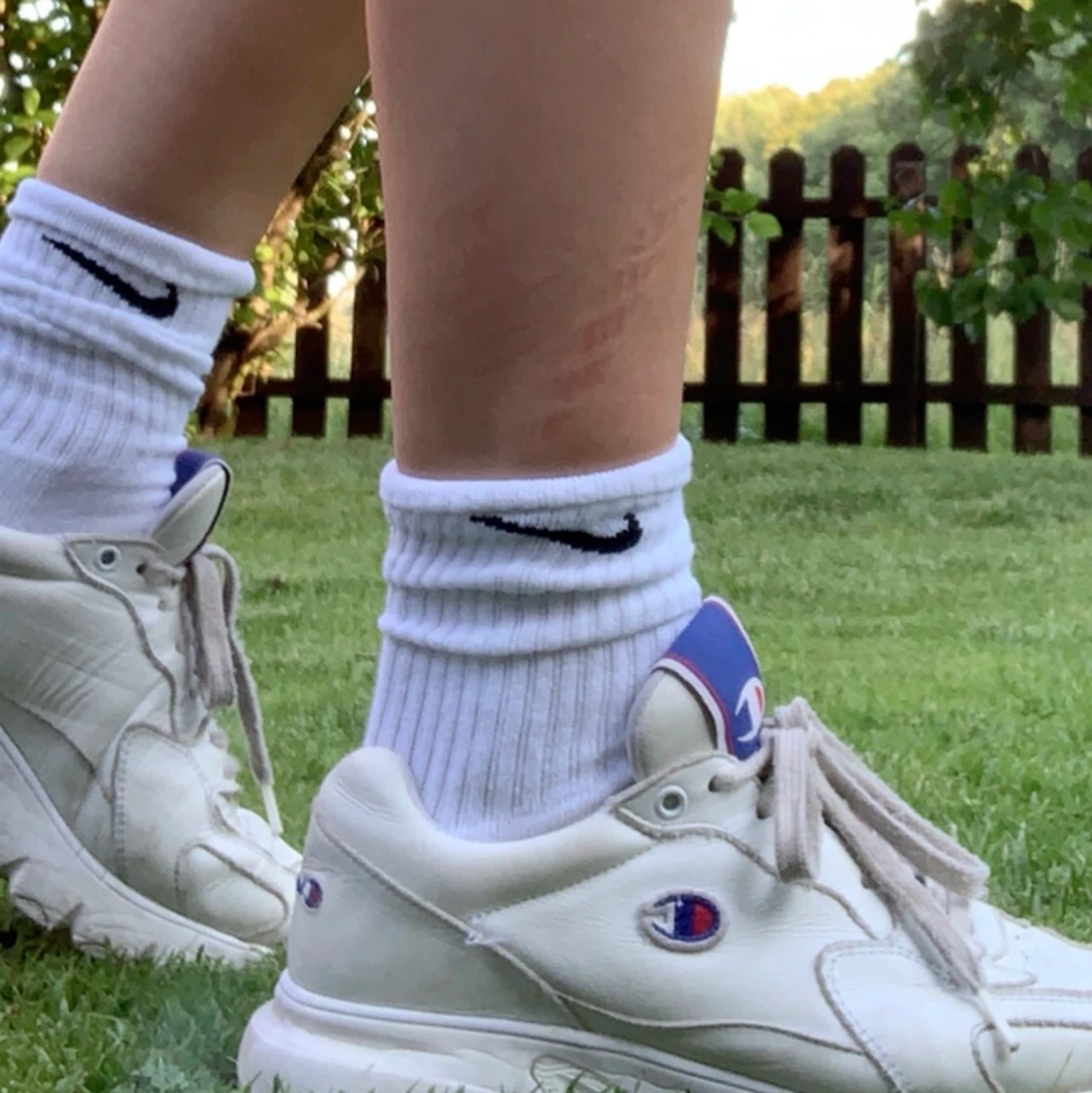 Oanvända Nike strumpor 