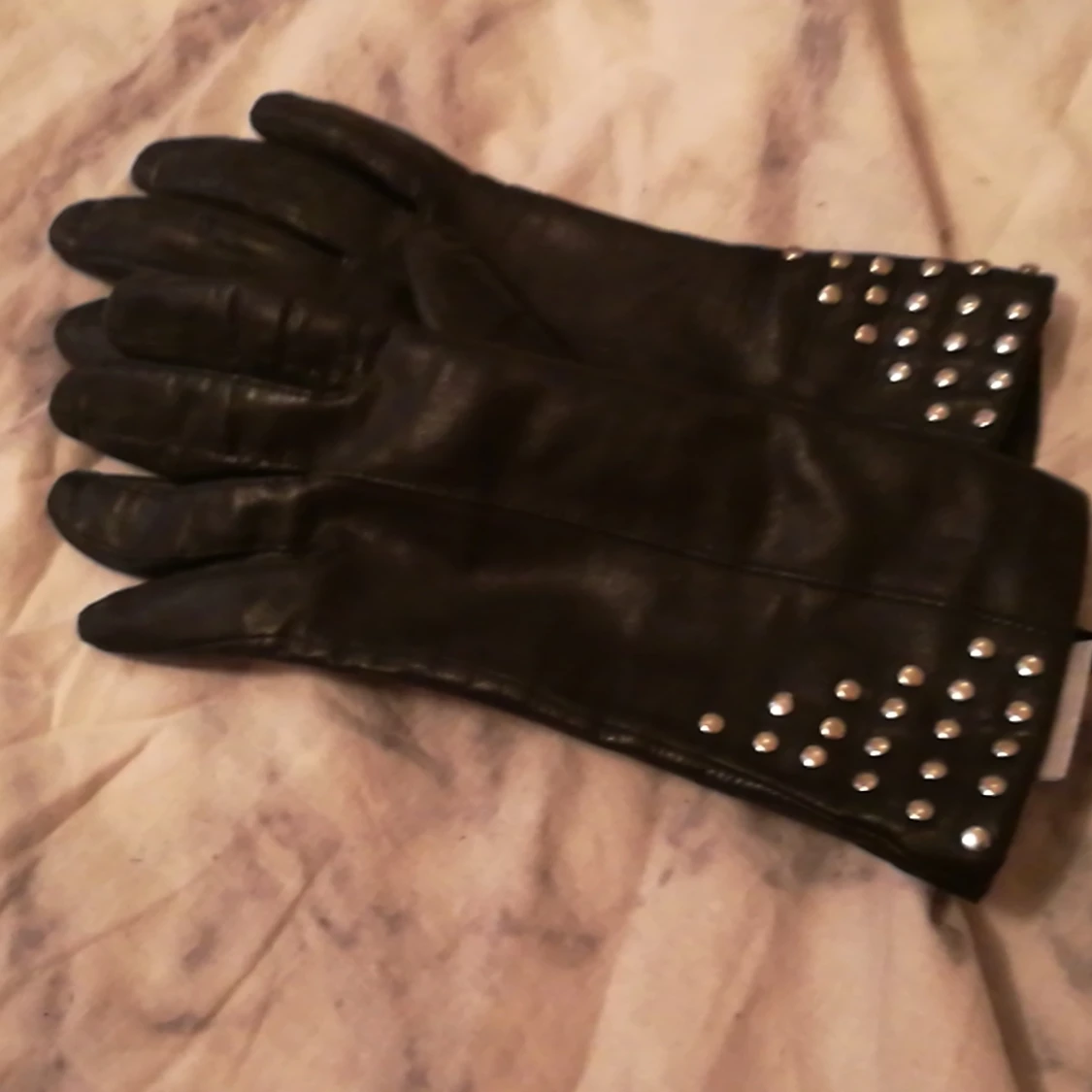 Äkta skinnhanskar - 90