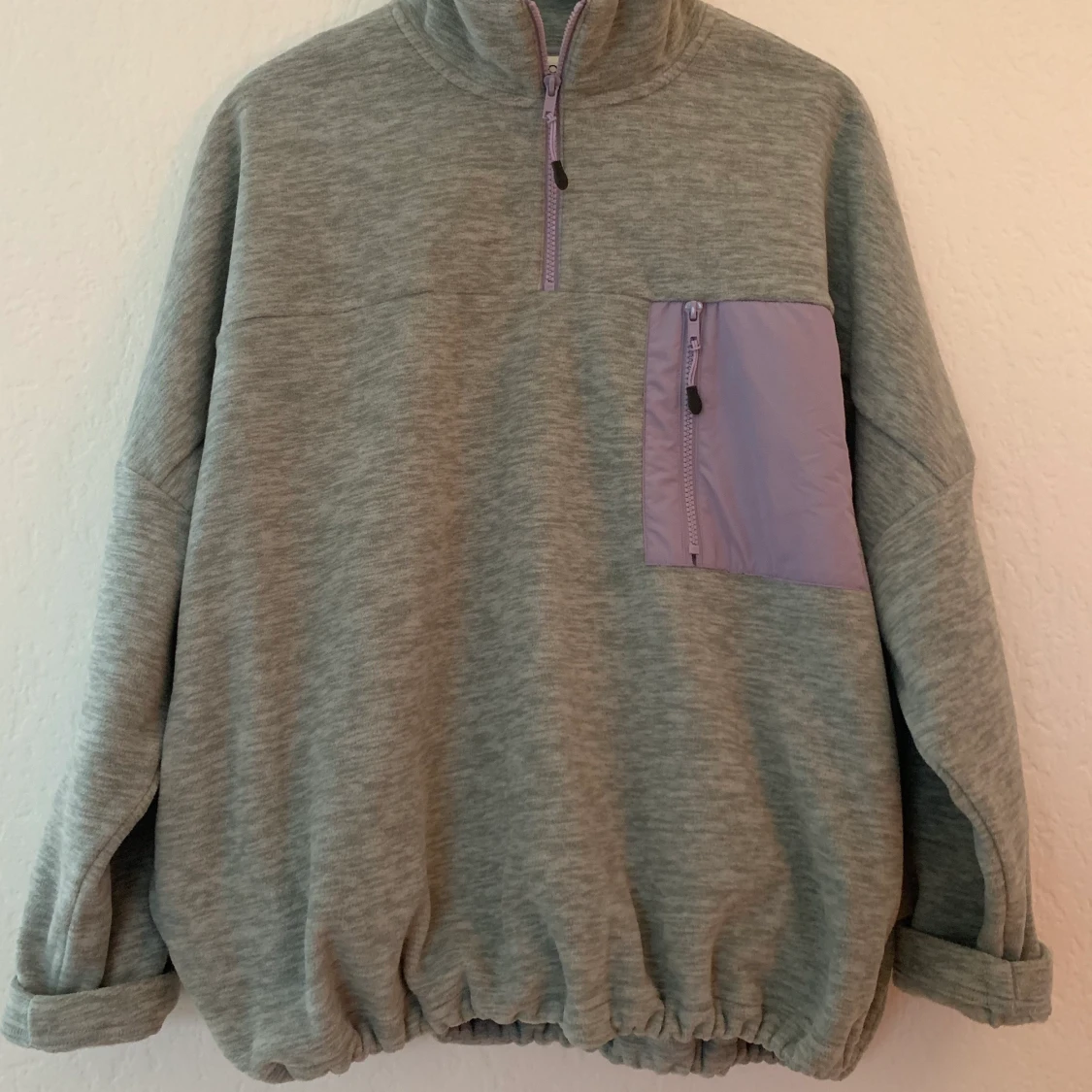 fleece pullover 