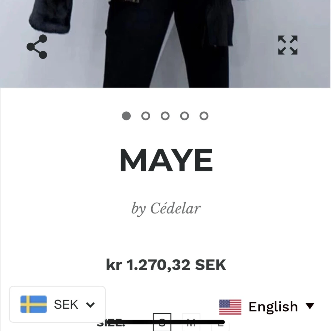 Jacka från cedelar  - 91