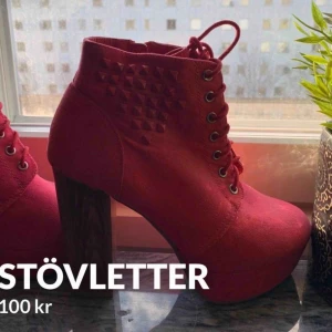  - Säljer rosa stövletter från vox shoes 