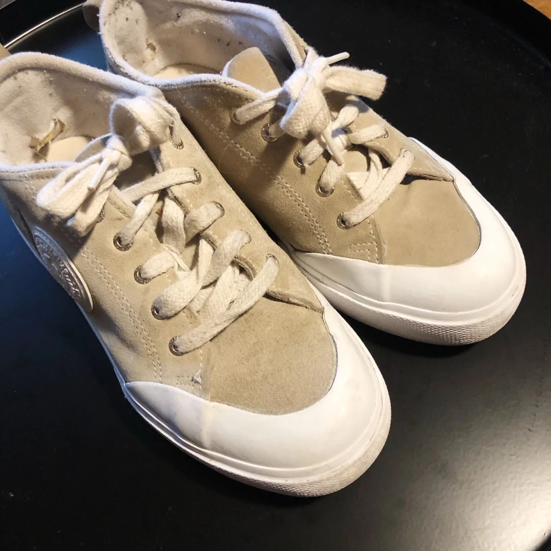 Superga skor beiga mocka - 90