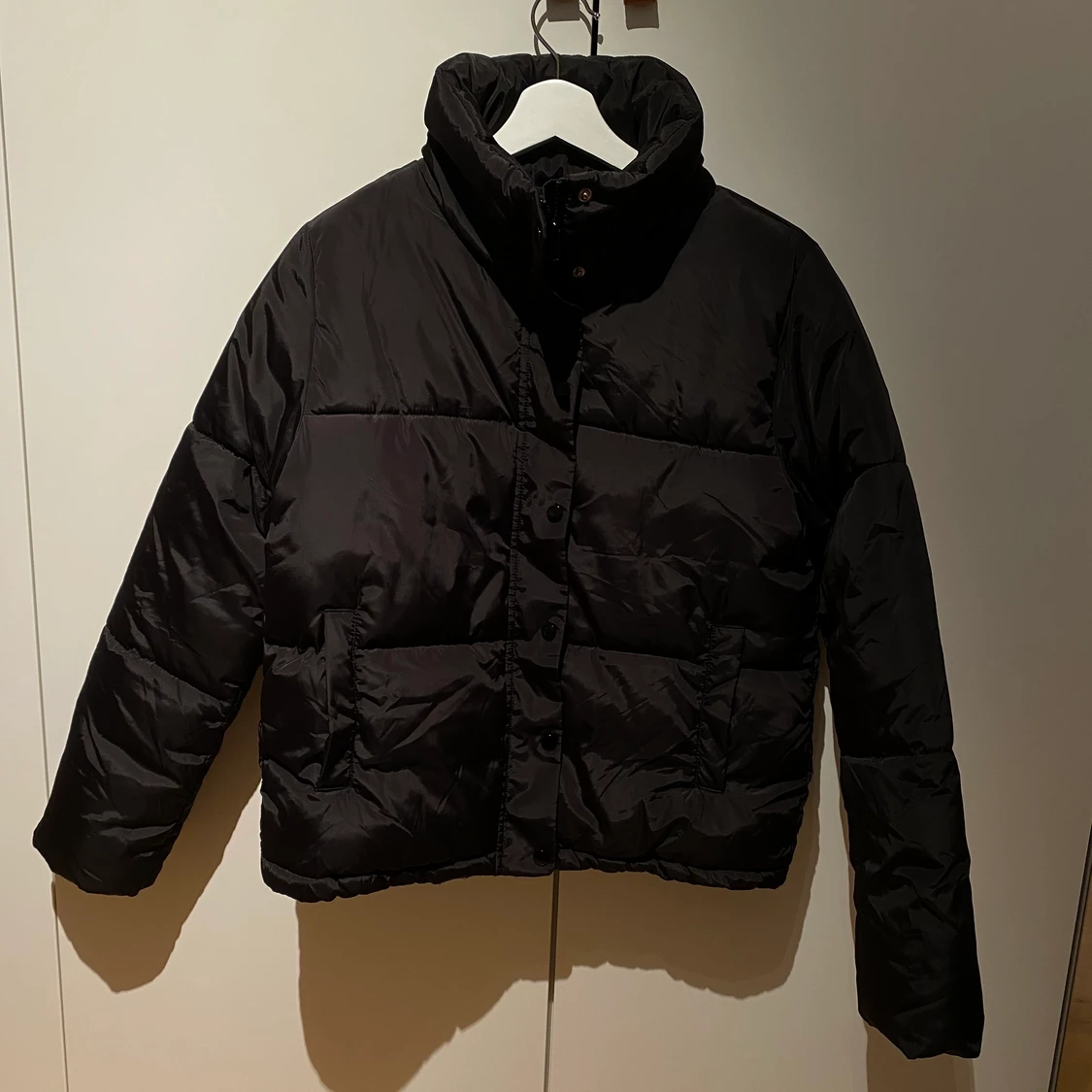 Svart vinterjacka - 90