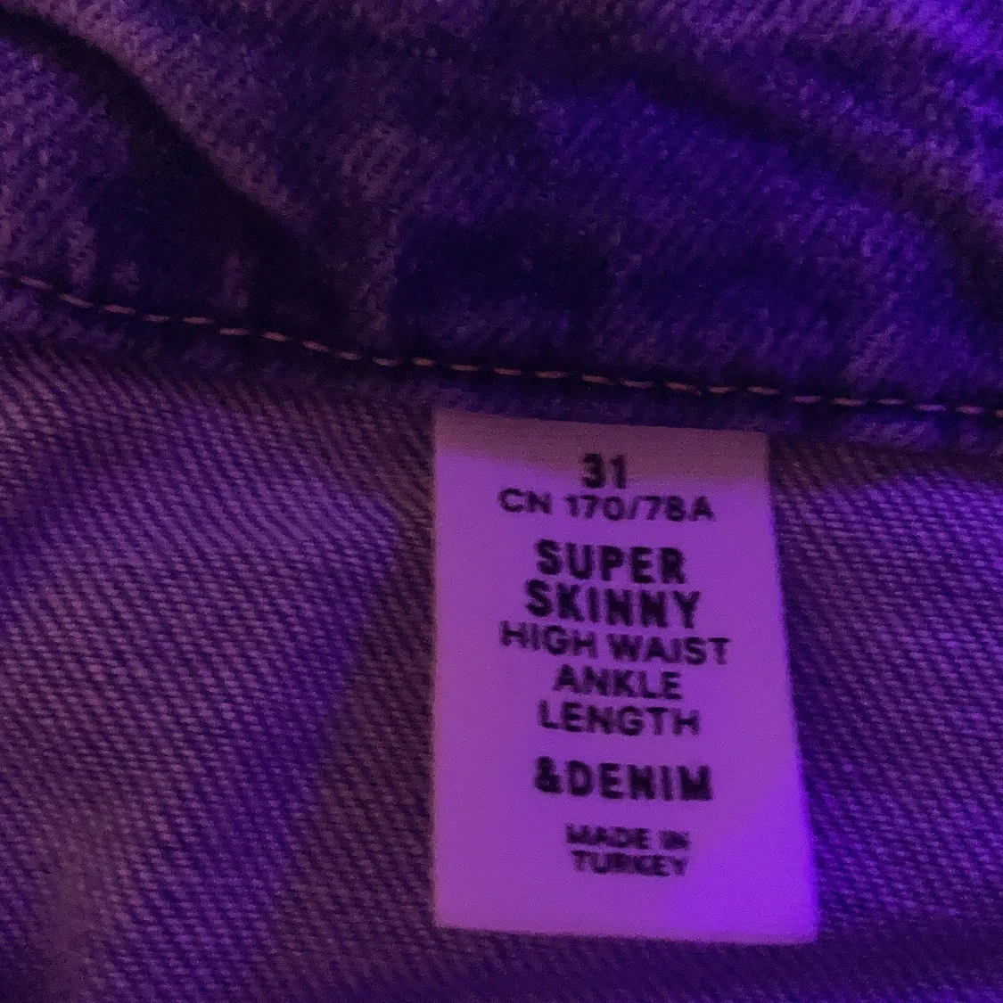 ripped skinny high waisted jeans - 91