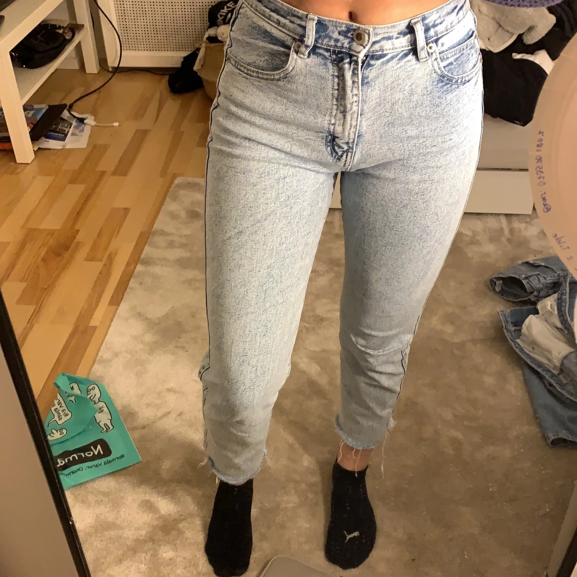 Blå jeans