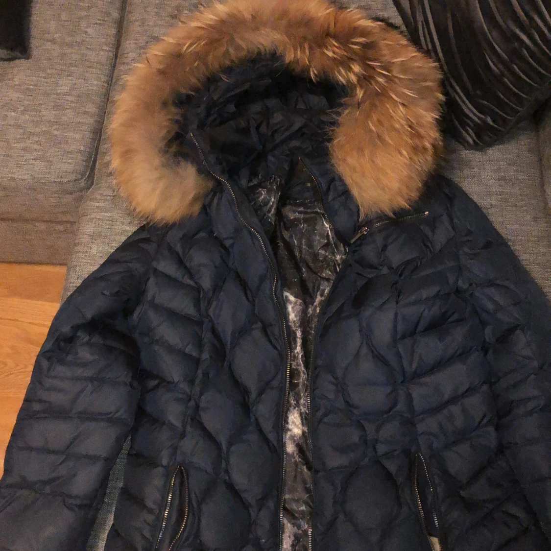 Saki jacka äkta päls - 90
