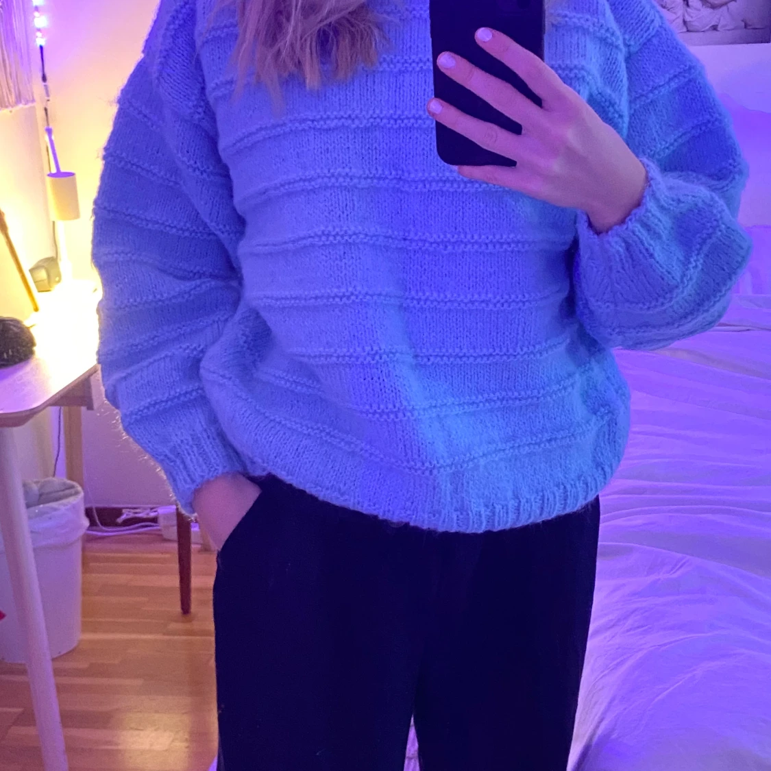 Stickad tröja - 90