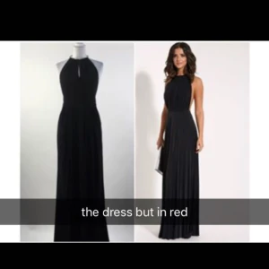  - Red dress, was not worn, the Black Label Collection, Size: S/36/38 