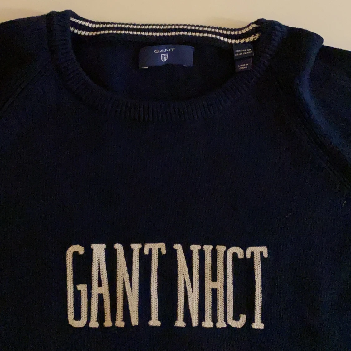 Långärmad Gant-tröja i bomull - 90