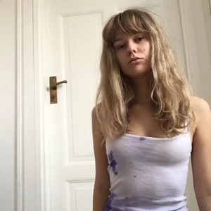 Tie dye linne - Detta die dye linnet är i ul och silke och är relativt nytt!