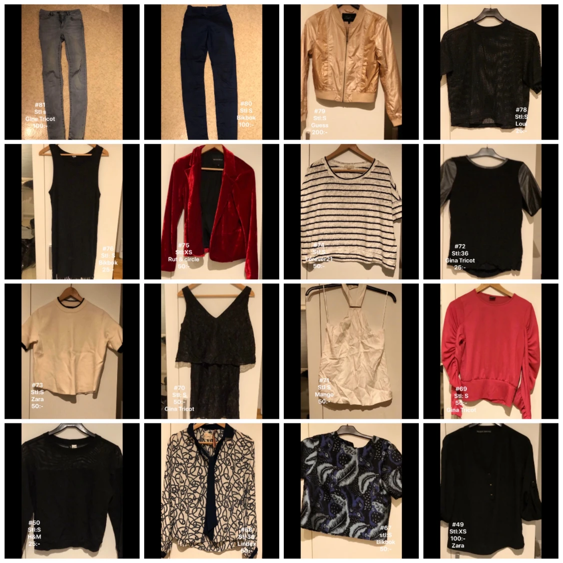 Guess zara etc kläder - 91