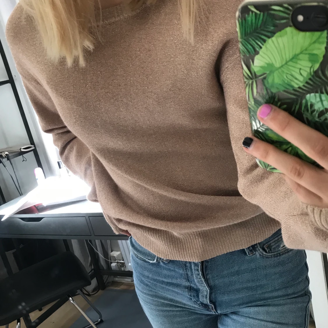 Glittrig tröja  - 90