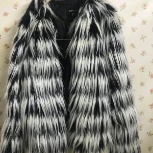 Zebra Pälsjacka - Oanvänd