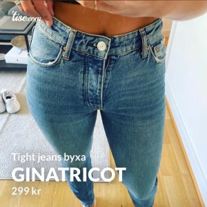Jeans från Gina Tricot - Tights jeans från ginatricot, aldrig använda storlek 36