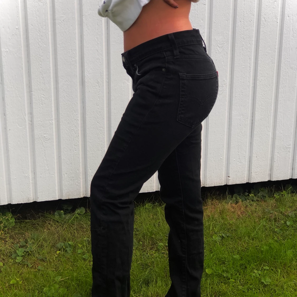 Levis svarta jeans unisex - 90